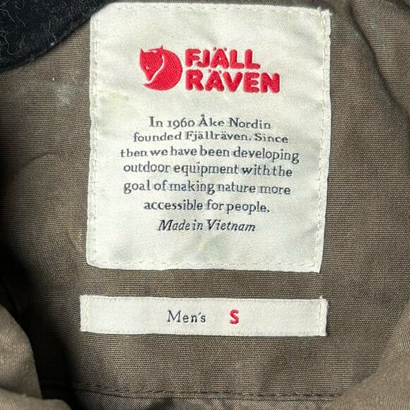 Fjallraven Men's Ovik Wool Padded Jacket - Size Small - Picture 7 of 14
